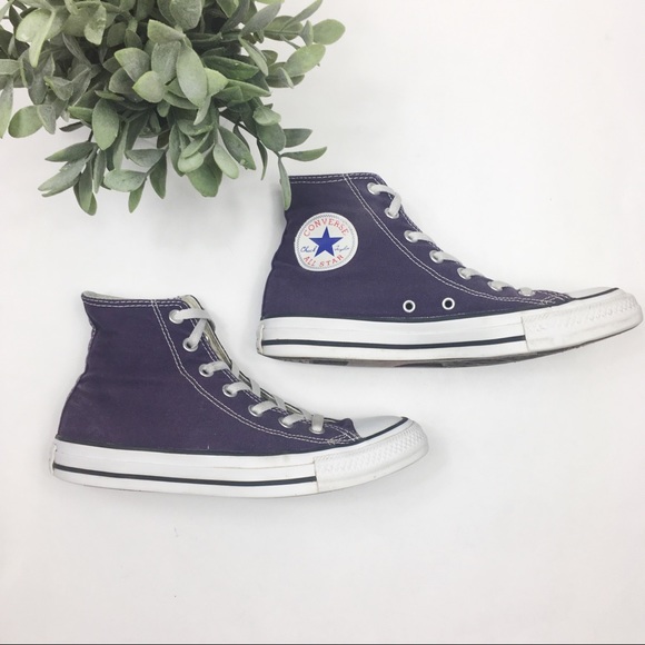 Converse Shoes - Converse all star high tops purple